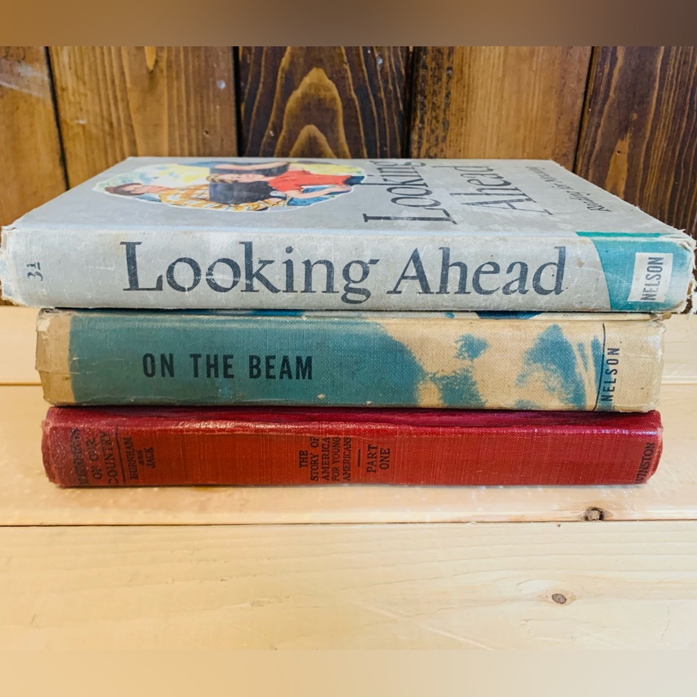 1950s Vintage Book Bundle-Copyright 1925
